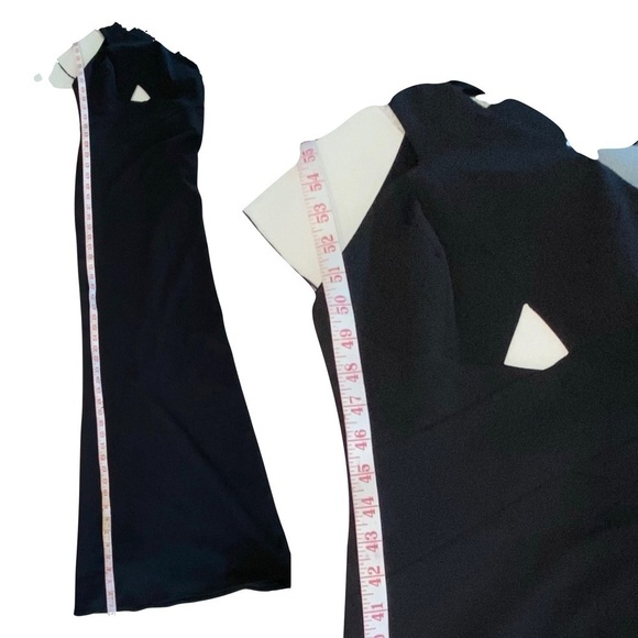 Aidan Maddox Black gown - Picture 12 of 12